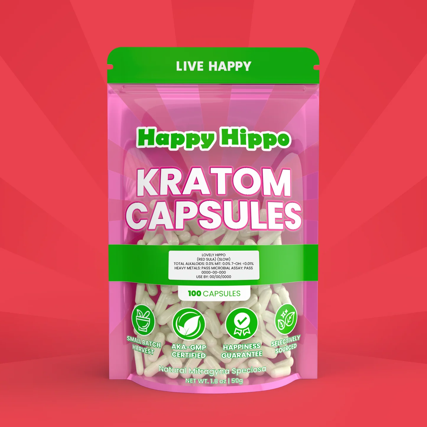 happy hippo kratom powder lovely red hippo red sulawesi red kali capsules